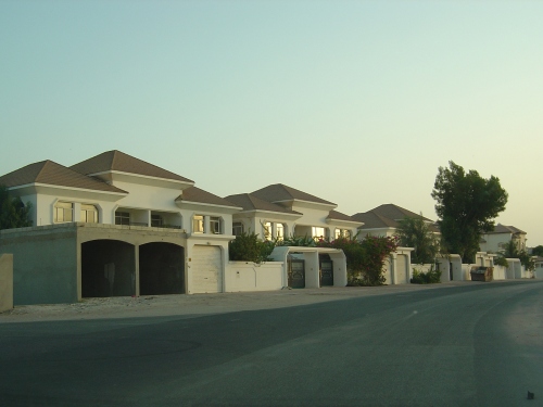 Waterfront homes of Al Budayyi, Bahrain.